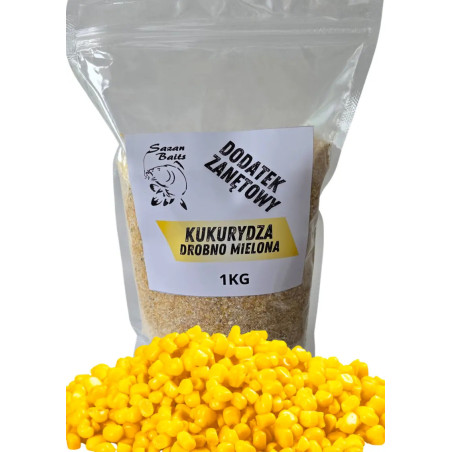 Dodatek Zanętowy Kukurydza Mielona 1 kg – SazanBaits