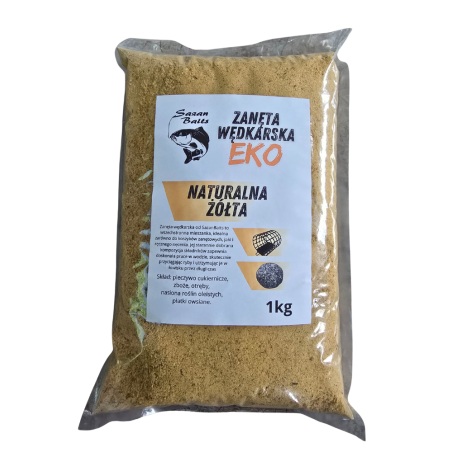 Zanęta wędkarska Naturalna Uniwersalna Żółta 1kg