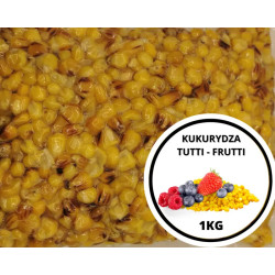 Ziarna KUKURYDZA + TUTTI - FRUTTI 1kg | SazanBaits.pl - Profesjonalne przynęty karpiowe