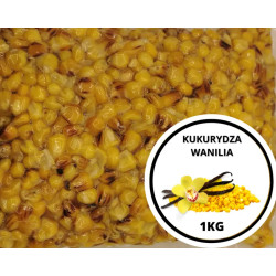 Ziarna KUKURYDZA + WANILIA 1kg | SazanBaits.pl - Profesjonalne przynęty karpiowe